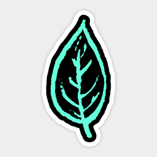Leaf / Petrol Sticker